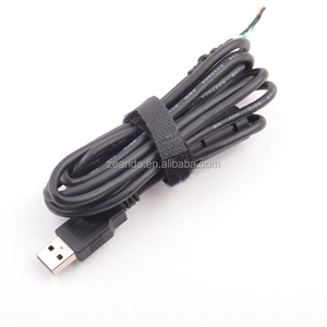 Hot Selling 1m USB 2.0 Mouse Keyboard Cable Smart <strong>Function</strong> AM 2.0mm Molex Connector 5pin Terminal Braided Shielding Wire Harness - Product Image 1
