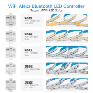 Светодиодный контроллер PWM SP530E SP531E SP532E SP533E SP534E SP535E работает с Wi-Fi BT WS2811 RGB RGBW RGBCCT светодиодный контроллер - Product Image 4