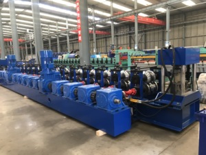 Steel Cold Bending Highway Guardrail Roll Forming Machine PLC Control <strong>System</strong> Expressway Building Protection Core Component Motor - Product Image 2