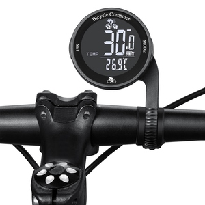 ワイヤレスバイクコンピューター防水自転車走行距離計多機能LCDスクリーンサイクル速度計マウンテンバイク速度計 - Product Image 6