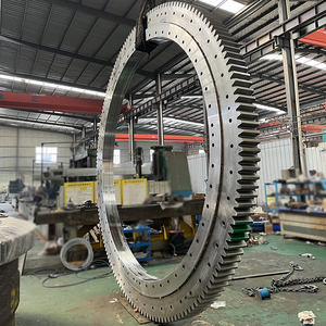 Cincin berlengan besar 4 kaki, bantalan sayap roda gigi eksternal dengan gigi eksternal untuk portal derek - Product Image 2