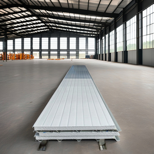 <strong>Aluminum</strong> Core Steel EPS <strong>Panel</strong> <strong>Sandwich</strong> 3D Wall <strong>Panels</strong> for Roof & House Insulation Foam Material Metal Exterior Walls