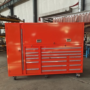不锈钢工具箱工具储物金属储物柜车库抽屉工具箱 - Product Image 1