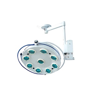 牙科手术室SY-I024天花板手术灯医用9反射器卤素无影灯 - Product Image 1