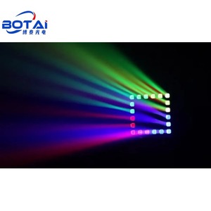 BOTAI 36x8W LED tavan ışık modüler hareketli ışıklar PMMA difüzör alüminyum çerçeve CE/RoHS sertifikalı (ekonomik versiyonu) - Product Image 6