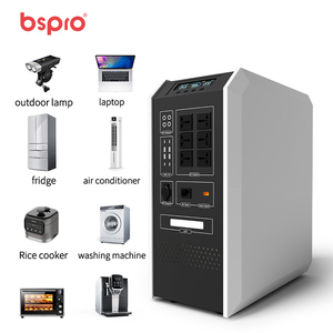 Bspro应急电源220V输出电话充电家用照明太阳能存储系统
