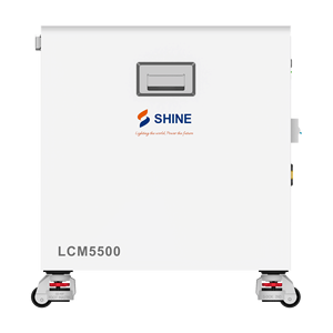 Sistema de respaldo solar compacto LCM5500 con interfaz LCD
