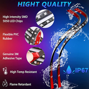 Car Underglow Lights <strong>6</strong> Pcs Bluetooths Car Ambient Light With Dream Color Chasing APP Control Waterproof Underglow <strong>Led</strong> Light <strong>Kit</strong> - Product Image 2