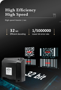 Lector de código QR 2D de alta velocidad Syble, escáner de código de barras omnidireccional manos libres de escritorio - Product Image 5