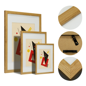 11x14 Natural Wood Picture <strong>Frames</strong>, Photo <strong>Frame</strong> 11x14 Without Mat, Photo Collage <strong>Frames</strong> for Wall Mounting and Tabletop Display