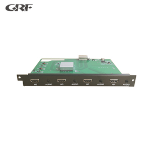 Высококачественная бесшовная Выходная карта DVI 4ohm Импедансная металлическая оболочка HD со смешанной матрицей входного переменного тока