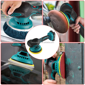 Random Orbital Cordless Electric <strong>Sanders</strong> with Two Batteries Excellent Dust System Suitable for Woodworking, Polishing - Product Image 2