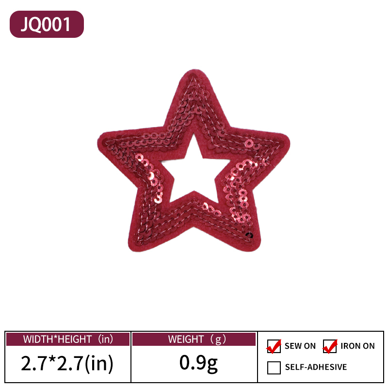 Pentagramma rosso vino JQ001