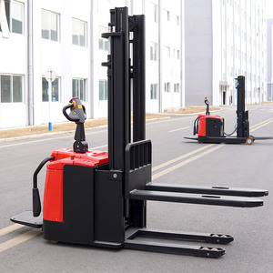 1.5-ton 2t Walking Stacker, Small Storage Pallet Stacker, Fully <strong>Automatic</strong> <strong>Loading</strong> <strong>and</strong> <strong>Unloading</strong> Forklift
