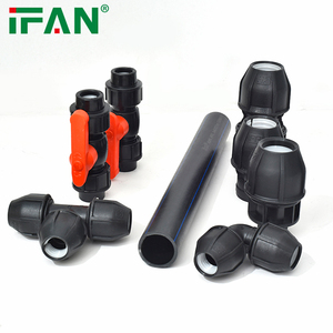 IFANブラックHDPEチューブ大口径ポリエチレンパイプ高密度HDPEパイプ給水用 - Product Image 5