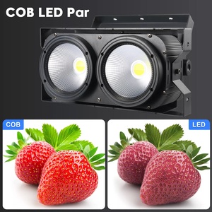 LED jaluzi ışık yüksek kalite 2*100W 2 gözler ışıkları COB LED blinder sahne ışığı - Product Image 5
