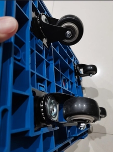 Utility <strong>Cart</strong> with 200kg Weight Capacity ,Push <strong>Cart</strong> Dolly for Loading and Transportation , Dolly <strong>Cart</strong> - Product Image 5