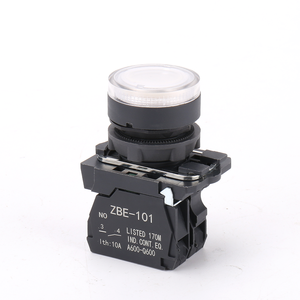 XB5 22mm Led Momentary <strong>Push</strong> <strong>Button</strong> <strong>Switch</strong> With Lamp 1NO Round Flat Head Plastic <strong>Spring</strong> <strong>Return</strong> <strong>Push</strong> <strong>Button</strong> <strong>Switches</strong> With <strong>Light</strong> - Product Image 6