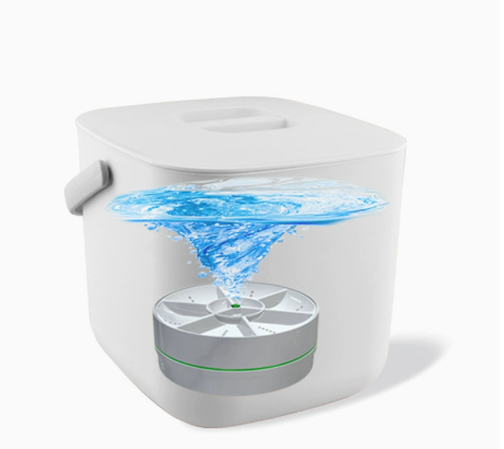 Seau blanc machine