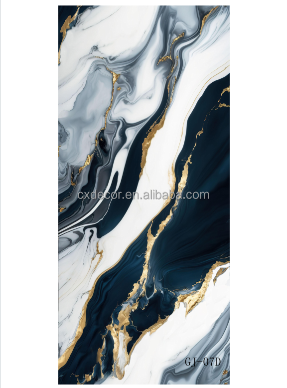 Serie floral PVC mármol 6
