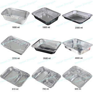 Disposable <strong>Rectangular</strong> Aluminum Foil <strong>Container</strong> <strong>with</strong> <strong>Lids</strong> Aluminum Take Out <strong>Container</strong> Food Box - Product Image 5