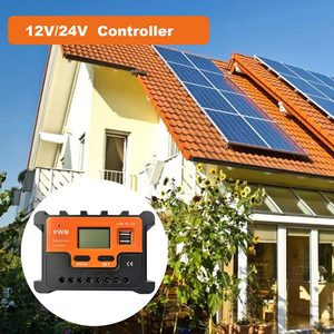 Regolatore del sistema di energia solare intelligente personalizzato 10a 20a 30a 40a 50a 60a 80a 100a 12v 24v pwm regolatore di carica solare - Product Image 6