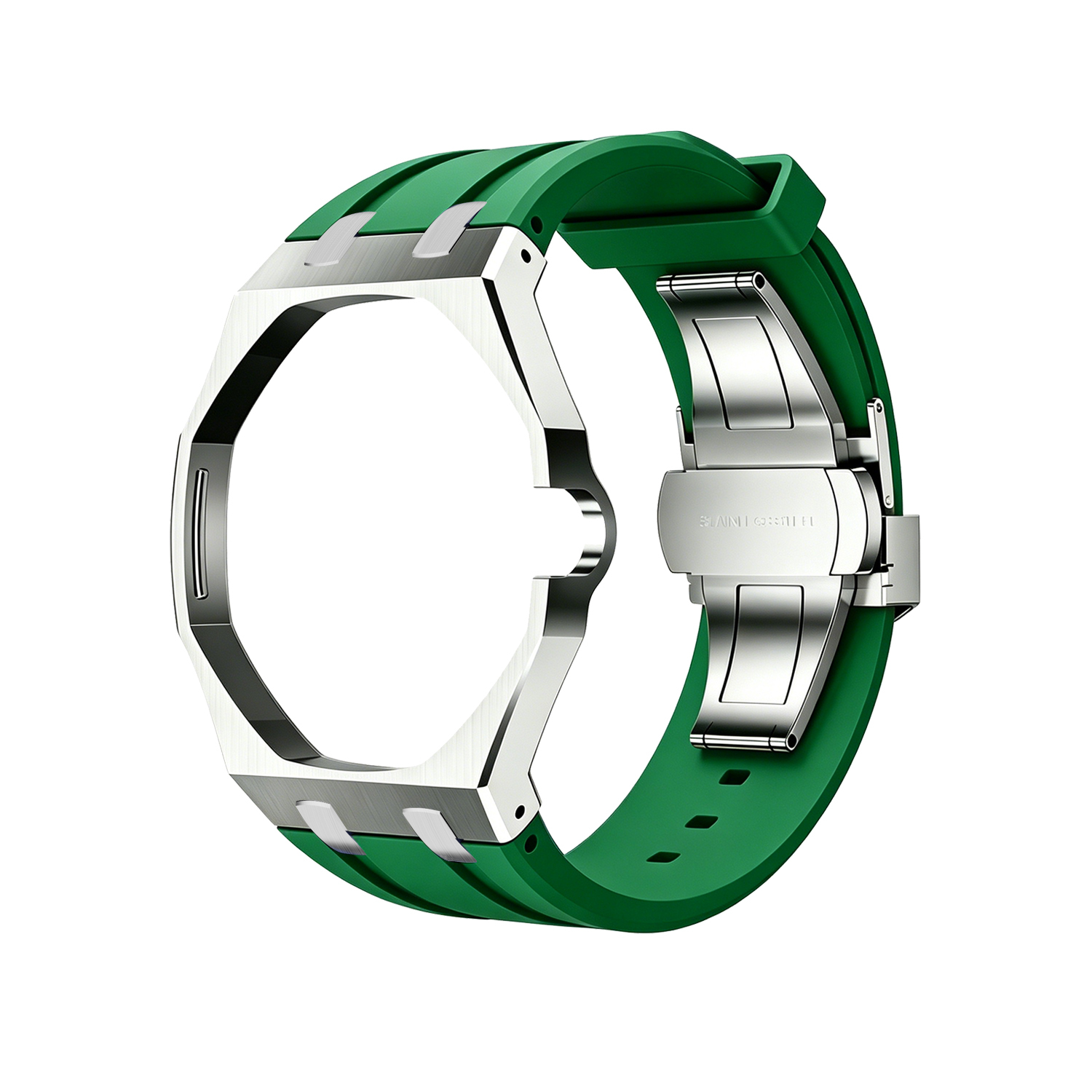 Silver-Green 3 O'clock