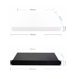 OEM tùy chỉnh tấm kim loại trường hợp chế tạo với tản nhiệt lỗ 19 inch 1U 2U 3U 4U 3.5u Rackmount chassis máy chủ bao vây - Product Image 1