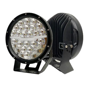 2024 New Unique Design <strong>220W</strong> 9 Inch Off Road Bright Spot With Turning Light RGB Daytime Running Light <strong>LED</strong> Driving Light - Product Image 1