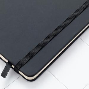 促销写使用 A5 Pu 皮革笔记本定制内页练习本学习记事本 Logo 笔记本 - Product Image 3