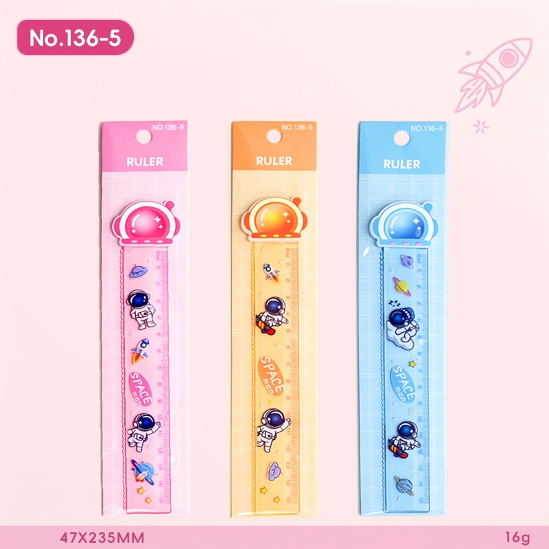136-5 astronaut-ruler manico singolo-15cm