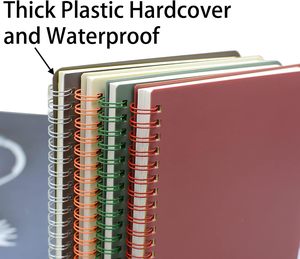 Bán Buôn A5 Kích Thước Dày Nhựa Bìa Không Thấm Nước Máy Tính Xách Tay Lót Sách Cho Văn Phòng Phẩm Và Trường Học Nguồn Cung Cấp - Product Image 5