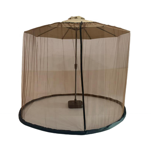 Umbrella Mosquito Net Zipper Adjustable Patio Protector Umbrella Mosquito Net <strong>Cover</strong> for Courtyard Decoration - Product Image 1