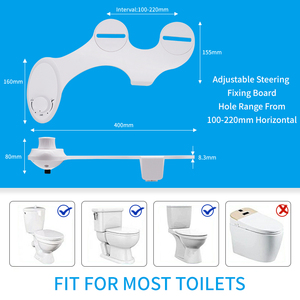 スリムトイレビデ超薄型冷水ダブルノズルクリーン非電気ビデ