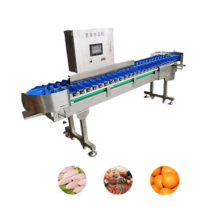 Máquina de clasificación de peso de bandeja múltiple completamente automática, clasificadora de frutas, nueces, carne, pollo, huevo, pollo, pescado - Product Image 4