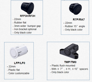 Sensor de estacionamiento de marcha atrás impermeable universal para camión, sistema de ayuda de marcha atrás - Product Image 3