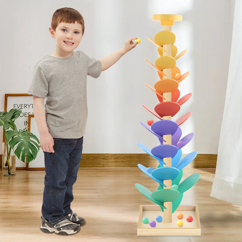 Large music tree-73 cm-colorful box with 12 2cm beads