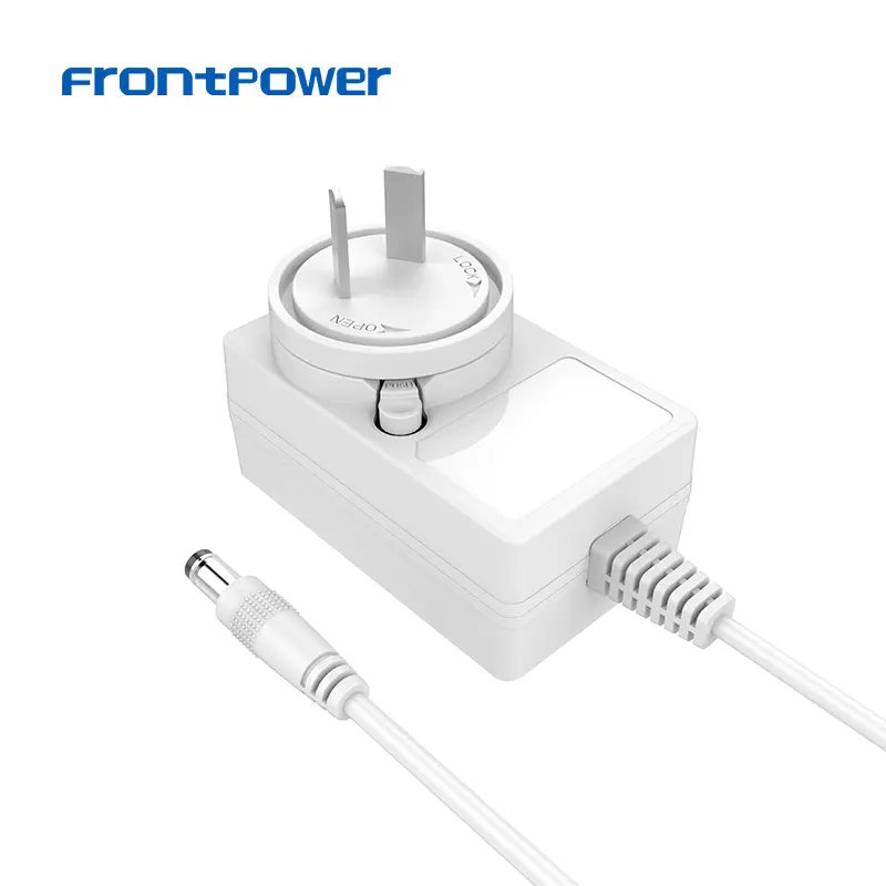 Frontpower बिजली की आपूर्ति 12V 1.5A 12V 2A विनिमेय बिजली अनुकूलक उल EN62368 के साथ सीई/एफसीसी/जी एस/के. सी./सीसीसी/ऑडियो डिवाइस के लिए सार्वजनिक उपक्रम