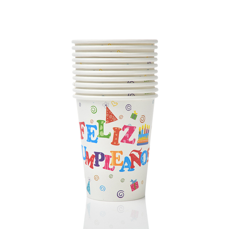 Tasse de papier 10 pcs