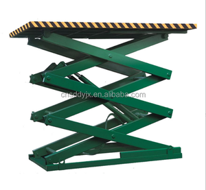 Fixed Scissor Lift Factory Workshop <strong>Warehouse</strong> Hydraulic Freight Elevator Large Cargo <strong>Loading</strong> <strong>and</strong> <strong>Unloading</strong> Elevator - Product Image 1