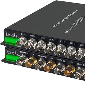 4-канальный 3G SDI оптоволоконный конвертер 1080P 60Гц, оптический трансивер SDI с выходом Loop, Tally, RS485, SDI по оптоволокну SM, 20 км - Product Image 1