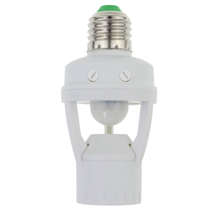 Sensor de movimiento infrarrojo Sensor de movimiento PIR Interruptor E27 Sensor de portalámparas - Product Image 1
