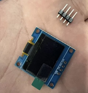 0.96 pollici bianco/blu/giallo-blu doppio colore I2C IIC Display di comunicazione modulo LCD OLED - Product Image 2