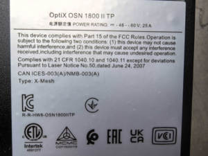 Optix osn 1800 II TP thiết bị truy cập dịch vụ tích hợp Điện Quang gốc x-lưới cáp quang truy cập x-lưới - Product Image 6