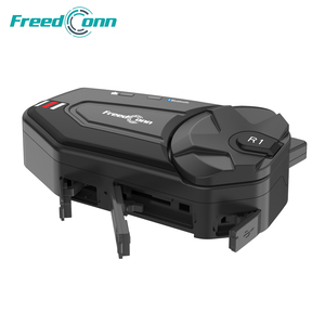 Freed Conn R1 PLUS Fahrrad Motorrad <span class=keywords><strong>Video</strong></span> recorder Headset 1000M 6 Fahrer Bluetooth Group <span class=keywords><strong>Intercom</strong></span> Helm Headset
