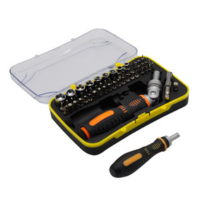 High Quality Hand Tool Kit 61pcs Hardware Home Repairing Tools <strong>Set</strong> Precision Ratchet Handle Screwdriver Bits Sockets <strong>Set</strong> - Product Image 6