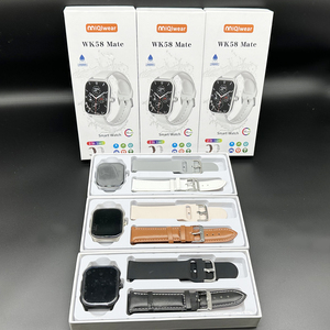 Nuovissimo orologio WK58 Pk WK89 Pro Smart Watch Dual Strap costruire un gioco WK89Pro orologi intelligenti grande schermo riloj Inteligente W26 ProMax - Product Image 3
