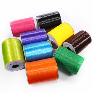 Cordón elástico de TPU, cuentas de cristal de colores, hilo de alambre para fabricación de joyas, pulsera - Product Image 1