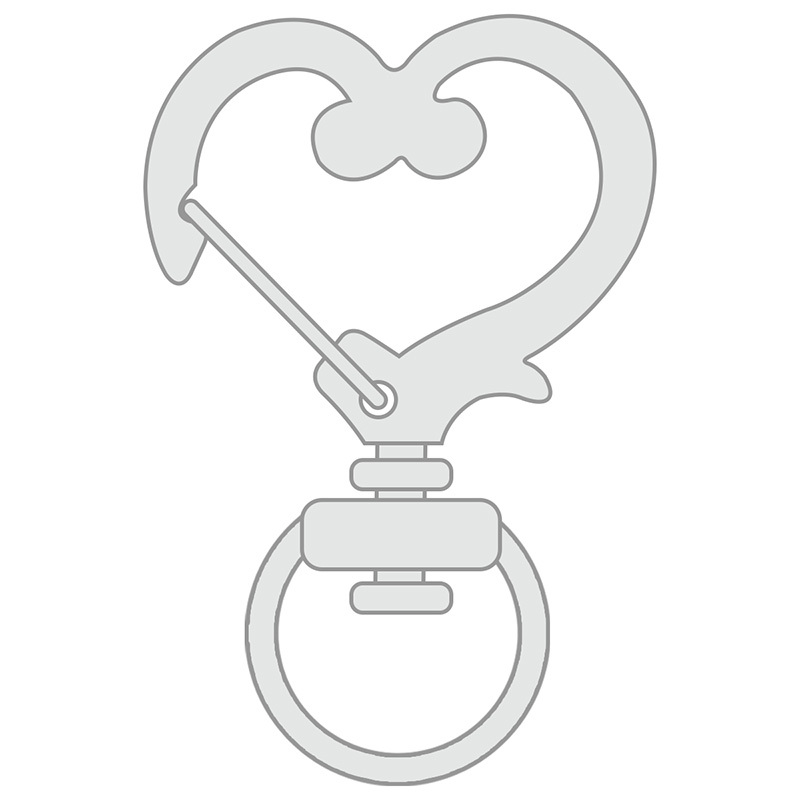 Heart Hook Clasp