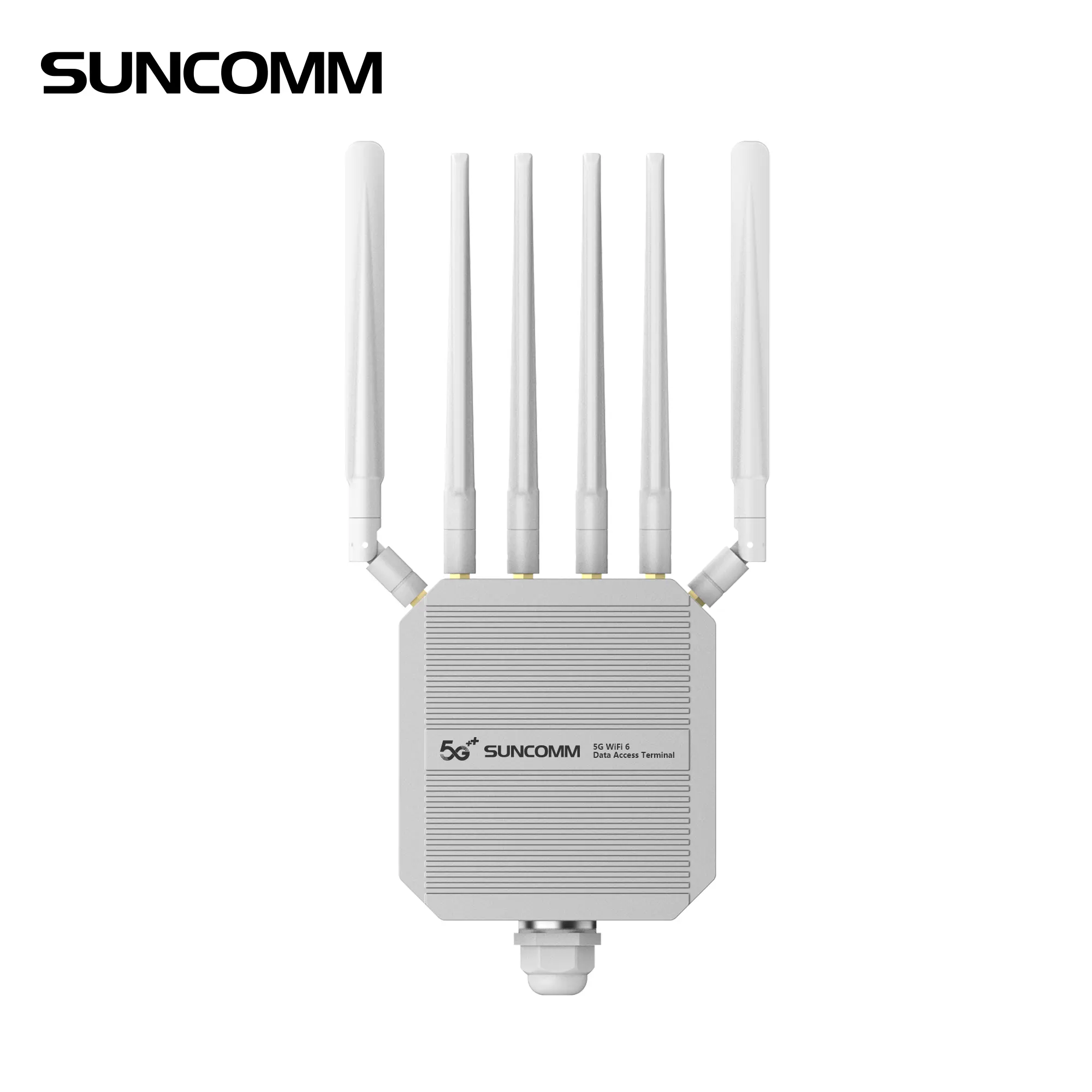 Nuevo módem para exteriores 5G adecuado para antena MIMO 4*4 impermeable IP67 2,5 Gbps interfaz de alta velocidad POE Powered Home 5G Router